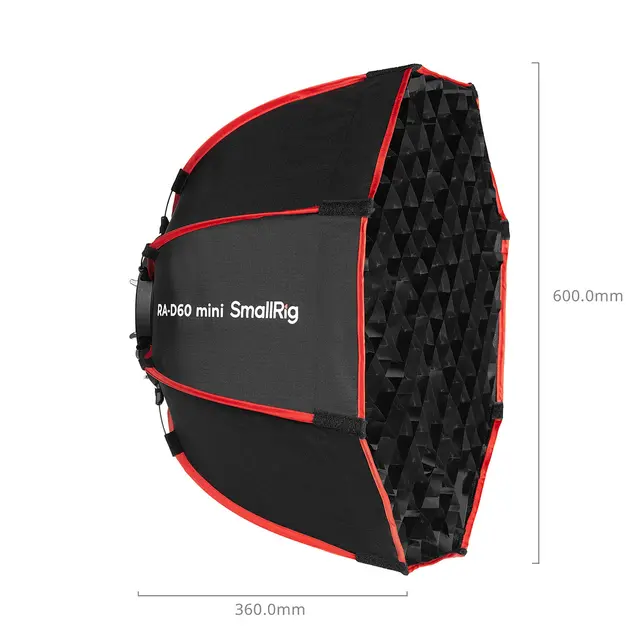 SmallRig 4682 Mini Parabolic Softbox Parabolisk softboks 60cm RC 60/100 serie 