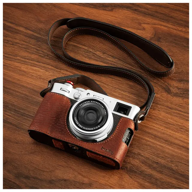 SmallRig 4699 Leather Half Case Kit For Fujifilm X100VI Brun 