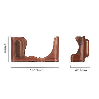 SmallRig 4703 Leather Half Case For Panasonic Lumix S9