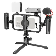SmallRig 4704 All-in-One Video Kit For Smartphone Creators Quick Pro Ed
