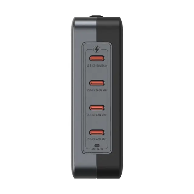 SmallRig 4748 4-Port PD Power Adapter 145W USB-C Strømadapter 