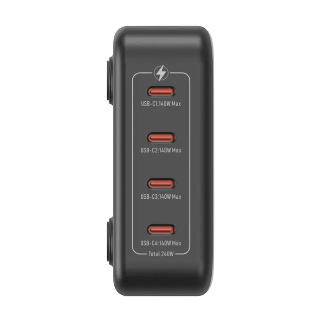 SmallRig 4752 4-Port PD Power Adapter 240W USB-C Strømadapter 