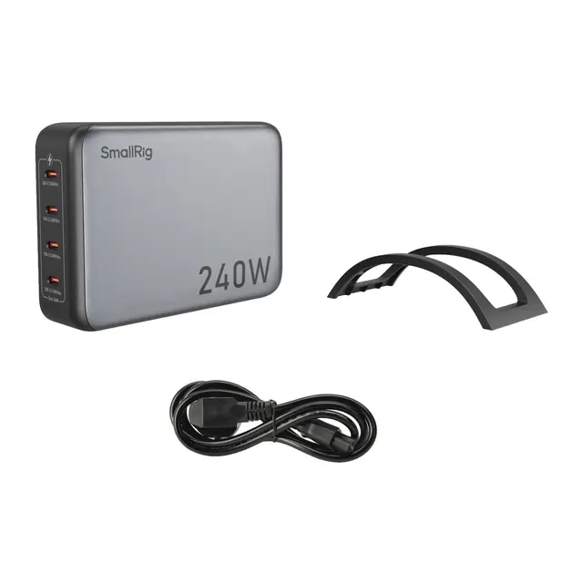 SmallRig 4752 4-Port PD Power Adapter 240W USB-C Strømadapter 