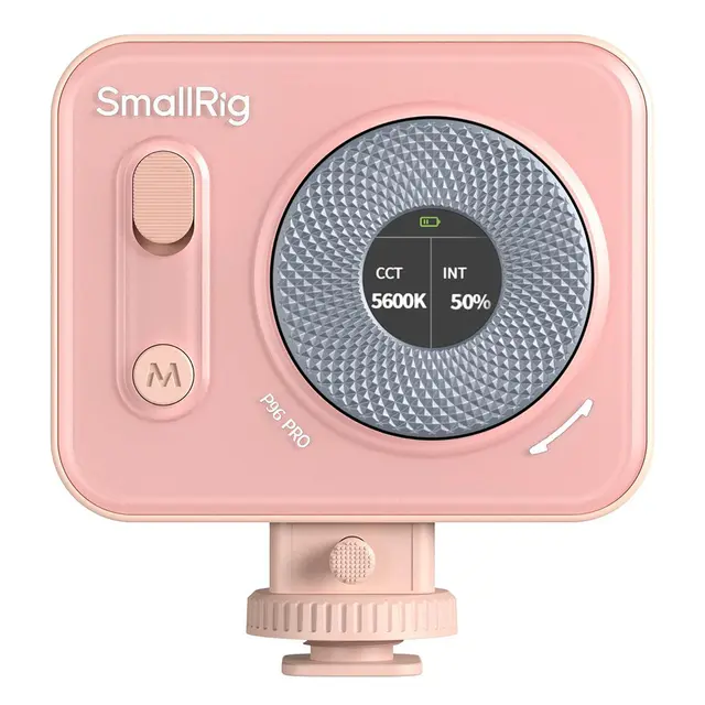 SmallRig 4786 Vibe P96 Pro Mini LED Video Light Pink 