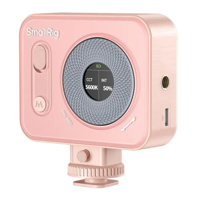 SmallRig 4786 Vibe P96 Pro Mini LED Video Light Pink 