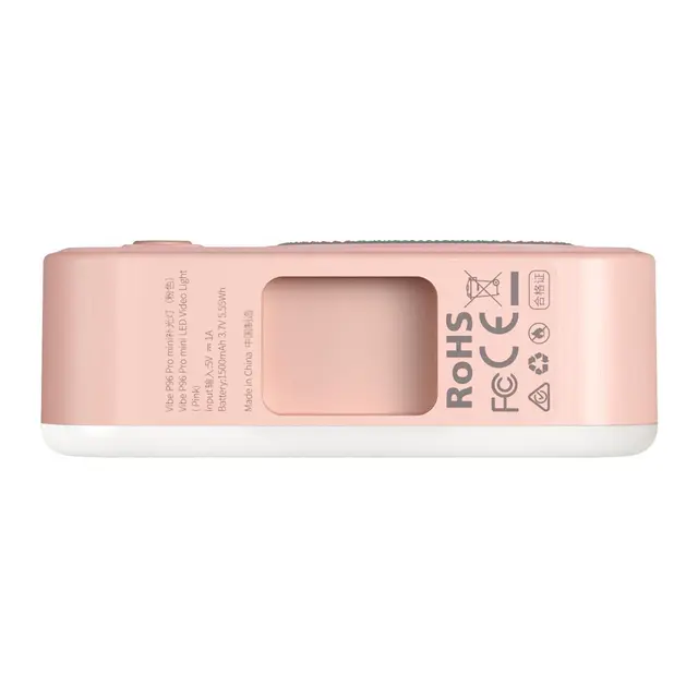 SmallRig 4786 Vibe P96 Pro Mini LED Video Light Pink 