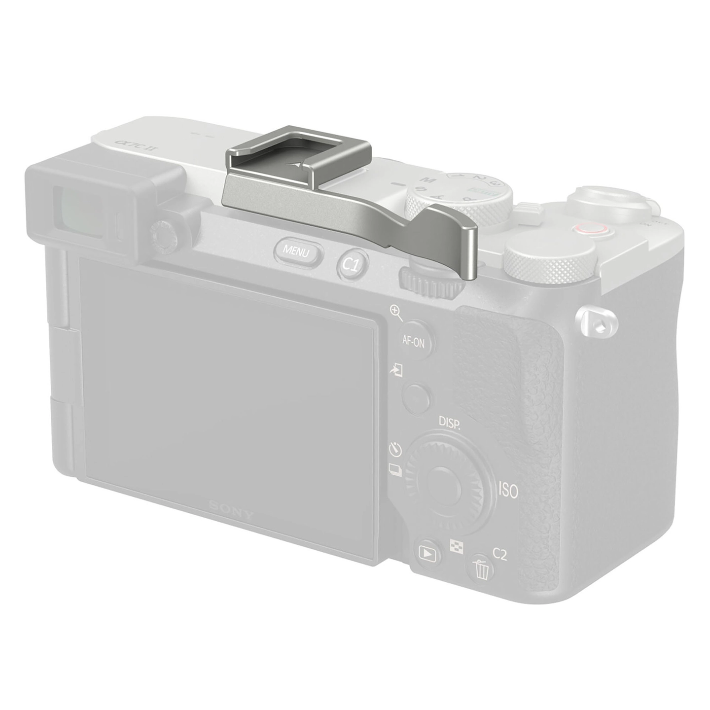 SmallRig 4818 Thumb Grip For Sony A7C II / A7CR / A7C Silver