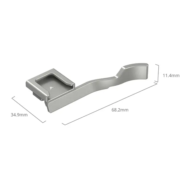 SmallRig 4818 Thumb Grip For Sony A7C II / A7CR / A7C Silver 