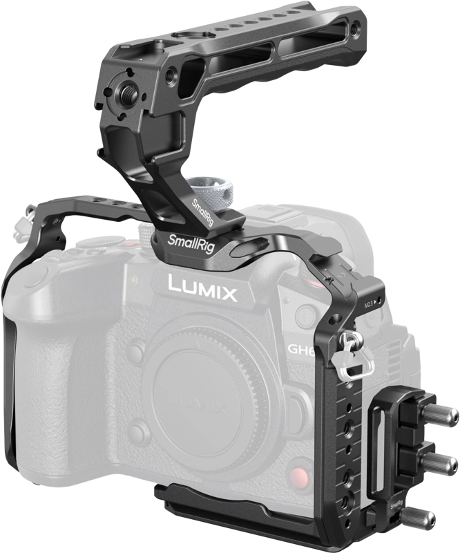 SmallRig 4825 HawkLock QuickRelease Cage Kit for Panasonic Lumix GH7 / GH6