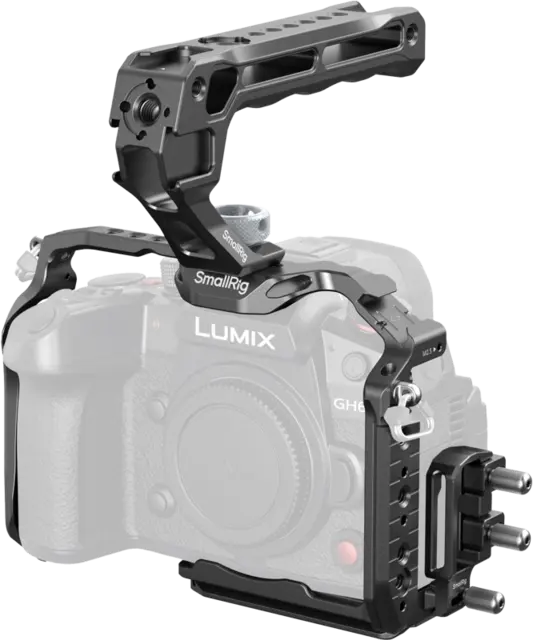 SmallRig 4825 HawkLock QuickRelease Cage Kit for Panasonic Lumix GH7 / GH6 