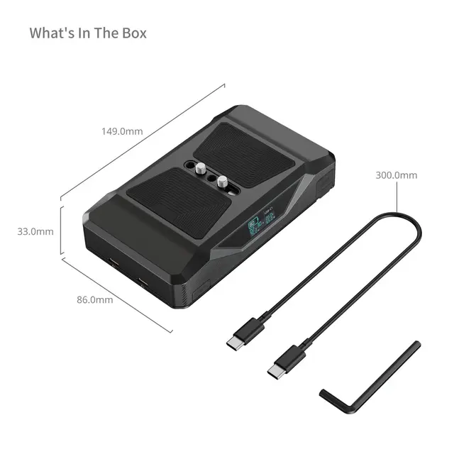 SmallRig 4826 CB75 Camera Base Battery 