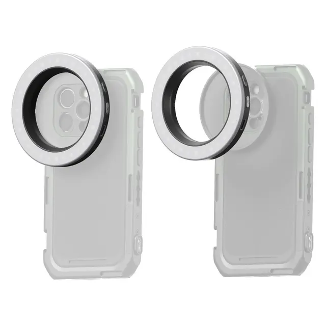 SmallRig 4873 Vibe P30 67mm Ring LED Video Light 