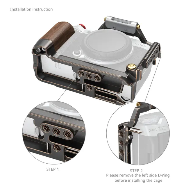 SmallRig 4892 Retro Cage For Fujifilm X-M5 