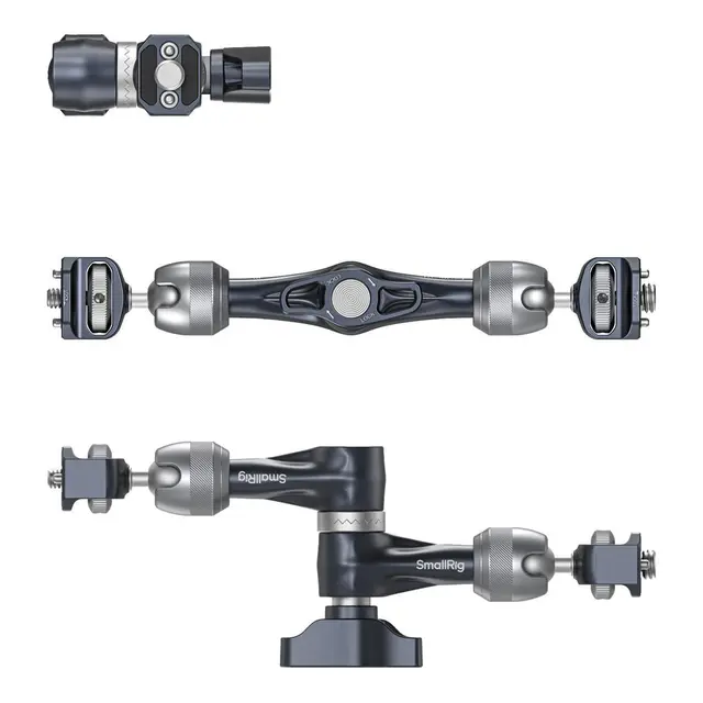 SmallRig 4899 Rosette Magic Arm (7") with ARRI Locating Screw 