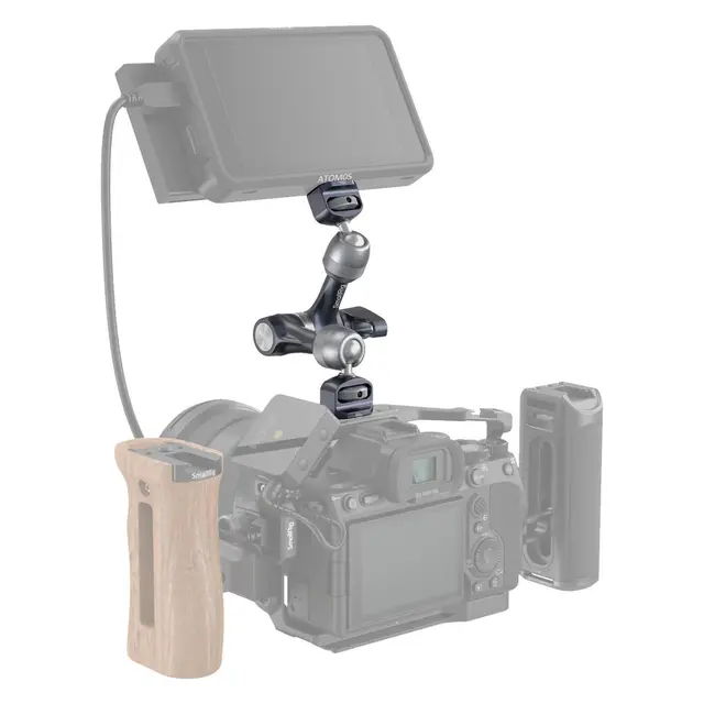 SmallRig 4899 Rosette Magic Arm (7") with ARRI Locating Screw 