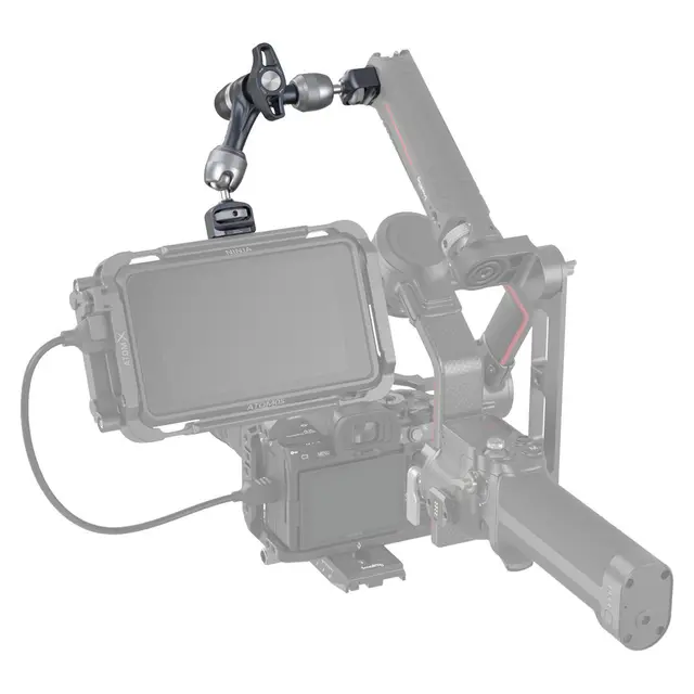 SmallRig 4899 Rosette Magic Arm (7") with ARRI Locating Screw 