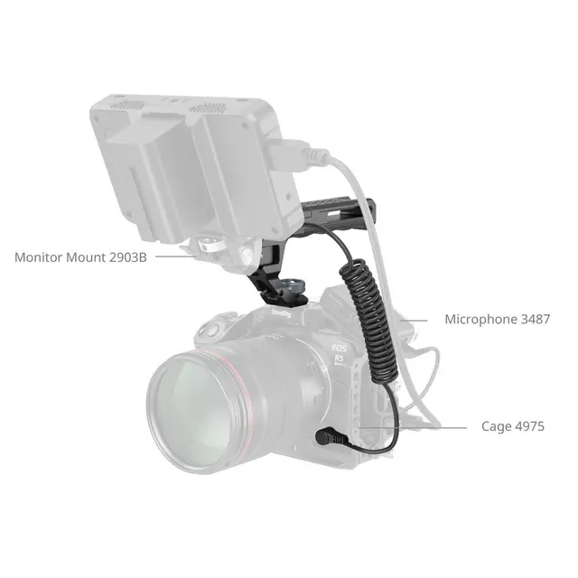 SmallRig 4927 Top Handle w/Rec Trigger ARRI Locating Screw 