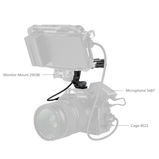 SmallRig 4927 Top Handle w/Rec Trigger ARRI Locating Screw 