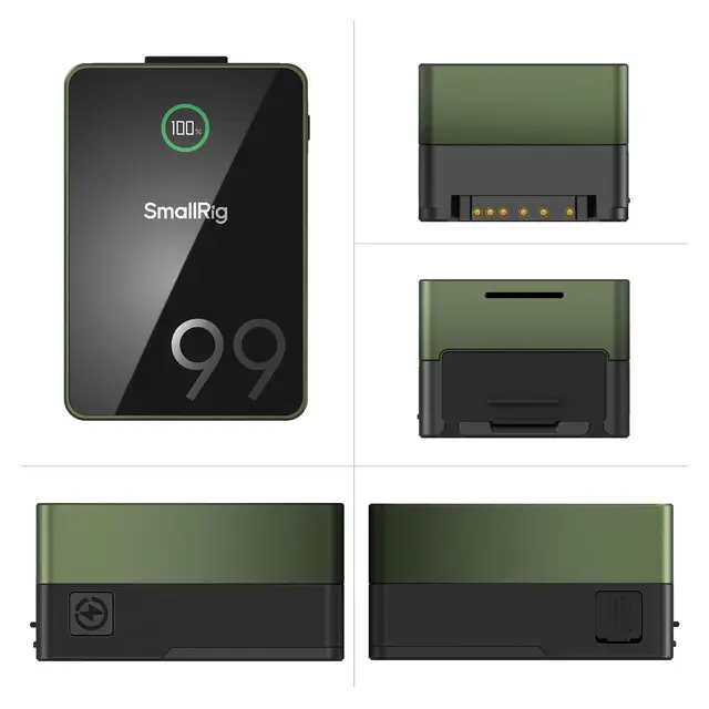 SmallRig 4974 VB99 Pro mini V Mount Battery Green 