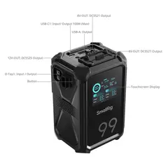 SmallRig 4984 X-Touch Smart Triple-Proof V-Mount Battery X99