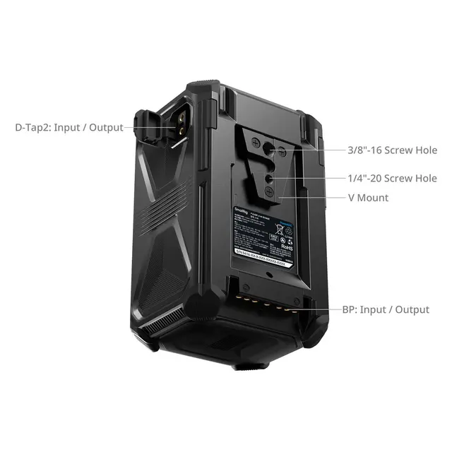 SmallRig 4984 X-Touch Smart Triple-Proof V-Mount Battery X99 