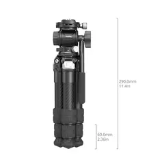 SmallRig 5025 Heavy Duty Carbon Fiber Tabletop Tripod Kit
