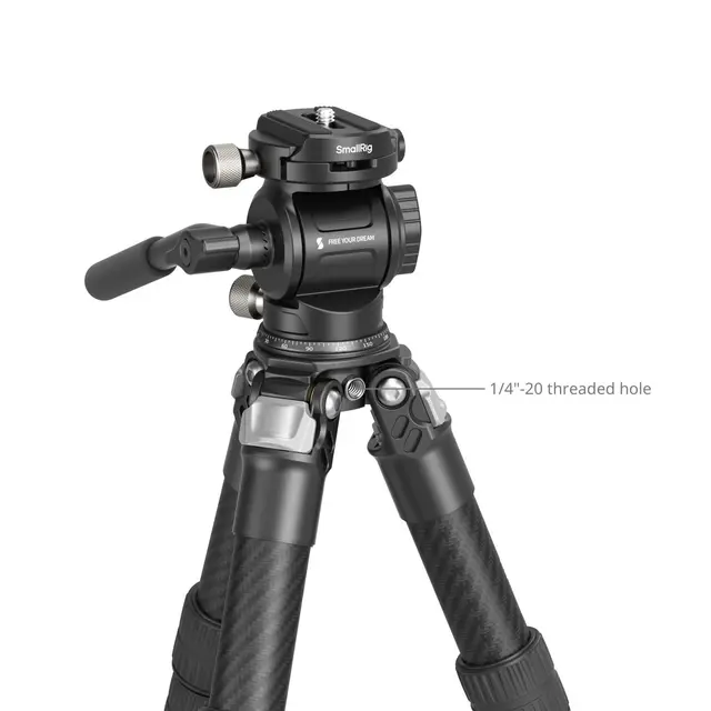 SmallRig 5025 Heavy Duty Carbon Fiber Tabletop Tripod Kit 