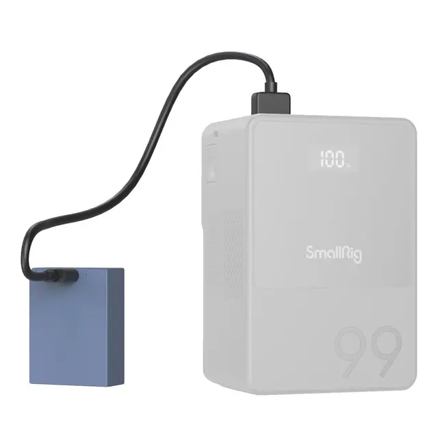 SmallRig 5062 USB-C NP-W126S Battery Erstatter Fujifilm NP-W126S. Blue 