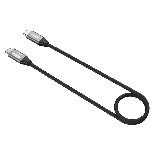 SmallRig 5074 USB-C Data Cable 60cm Rett til rett. 40Gbps + 240W + 8K 