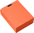 SmallRig 5088 USB-C NP-W126S Battery Erstatter Fujifilm NP-W126S. Orange