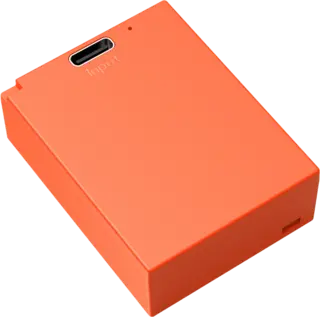 SmallRig 5088 USB-C NP-W126S Battery Erstatter Fujifilm NP-W126S. Orange