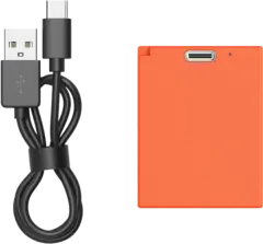 SmallRig 5088 USB-C NP-W126S Battery Erstatter Fujifilm NP-W126S. Orange
