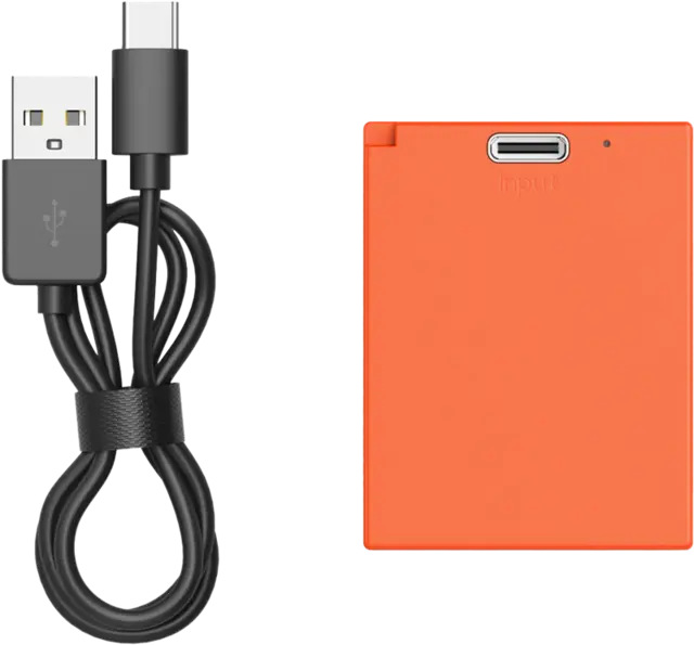 SmallRig 5088 USB-C NP-W126S Battery Erstatter Fujifilm NP-W126S. Orange 