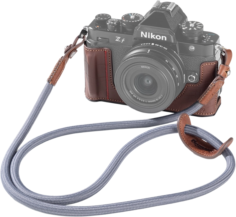 SmallRig 5096 Leather Case Kit Nikon Zf Brun Lær halv-veske Nikon Z f Brown
