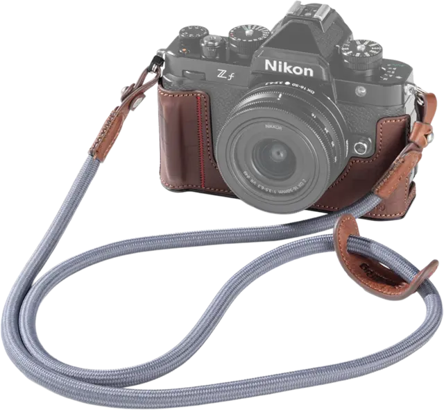 SmallRig 5096 Leather Case Kit Nikon Zf Brun Lær halv-veske Nikon Z f Brown 