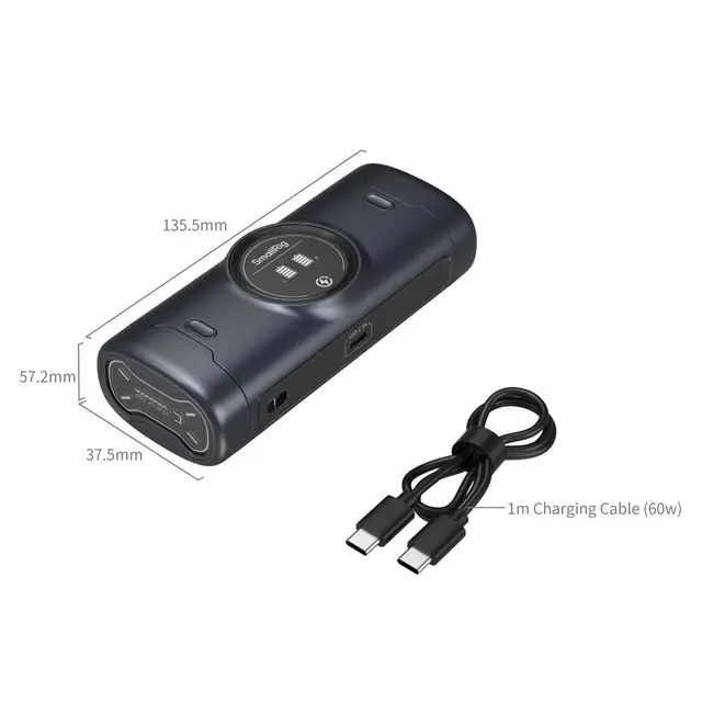 SmallRig 5105 Portable Charger Case For Canon LP-E6P Camera Batteries 