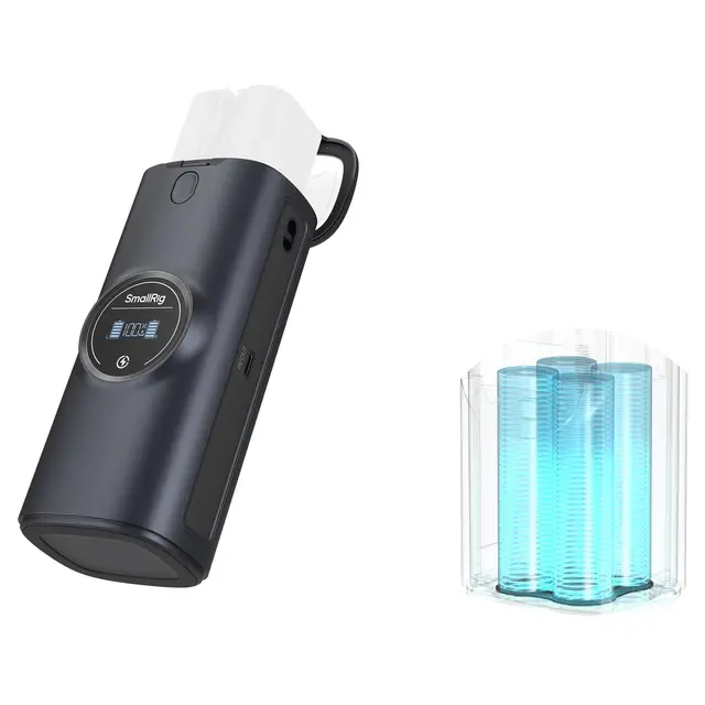 SmallRig 5108 Powerbank Charger Case Kit For Canon LP-E6P/LP-E6NH Batteries 