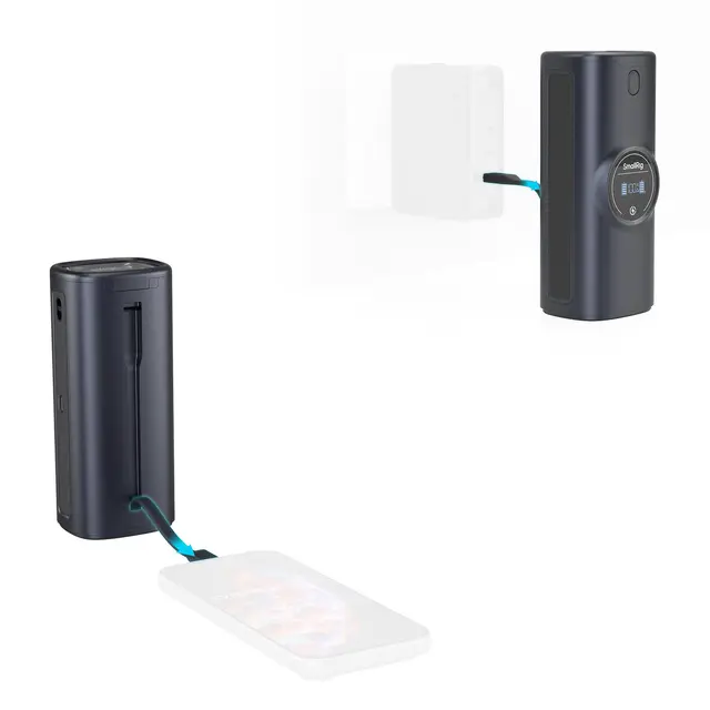 SmallRig 5108 Powerbank Charger Case Kit For Canon LP-E6P/LP-E6NH Batteries 