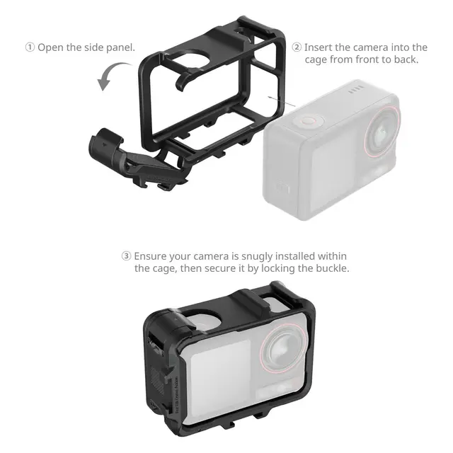 SmallRig 5135 Cage For DJI OSMO Action 5 Pro, 4 & 3 