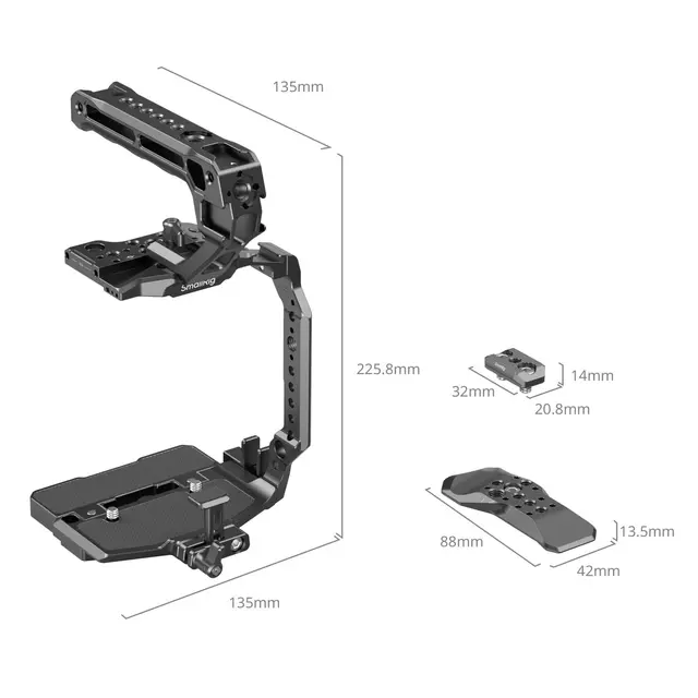 SmallRig 5136 Cage Kit for Canon EOS C80 For Canon EOS C80 