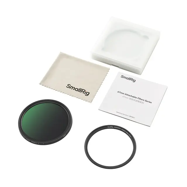 SmallRig 5169 VND Filter ND64-ND400 6-9 Stop. 67mm 