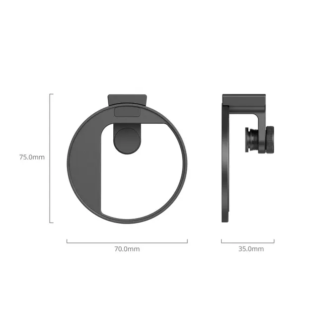 SmallRig 5174 Universal Adapter ø 67mm For 67mm filter på mobiler + Vibe P30 