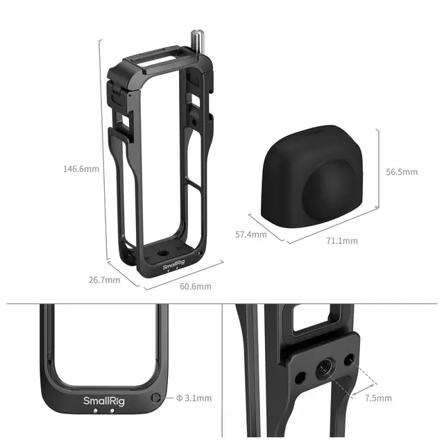 SmallRig 5195 Cage for Insta360 X5 