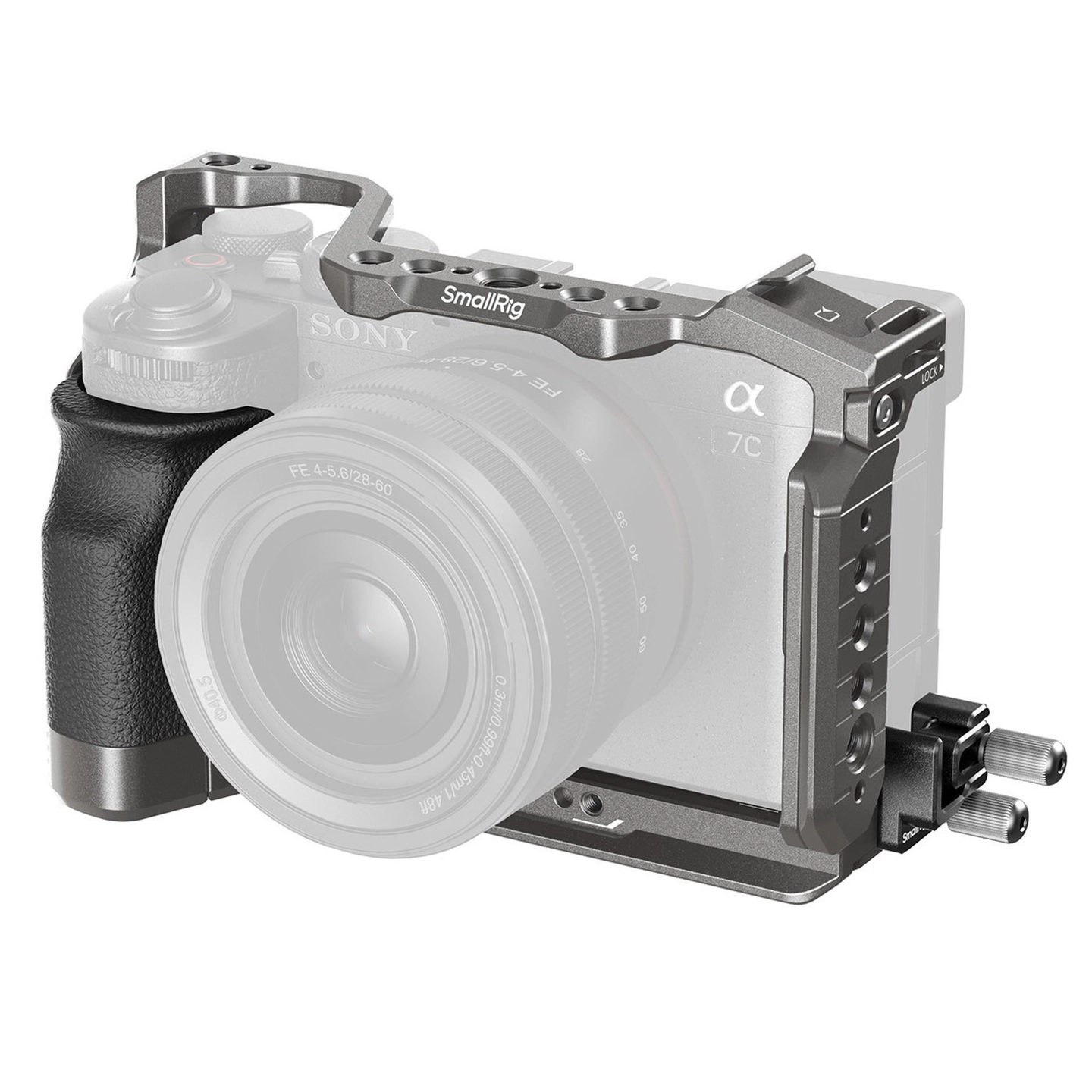 SmallRig 5198 HawkLock QR Cage Kit For Sony A 7C II / 7CR. Quick Release