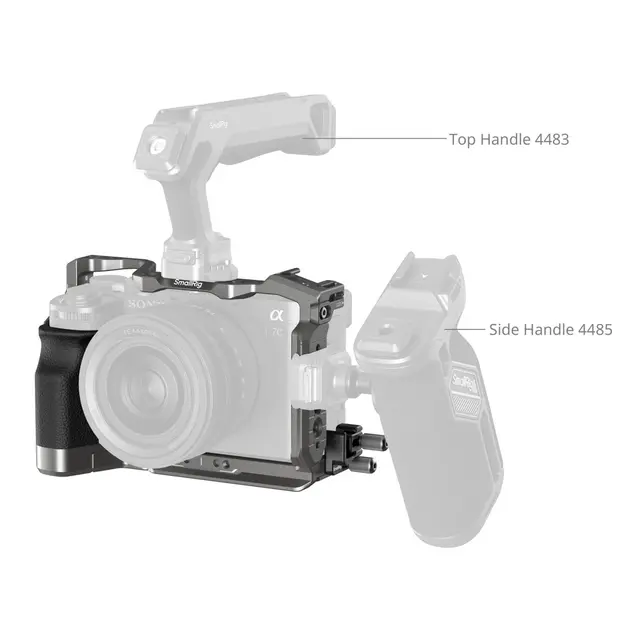 SmallRig 5198 HawkLock QR Cage Kit For Sony A 7C II / 7CR. Quick Release 