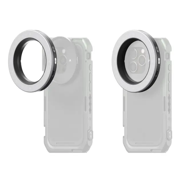 SmallRig 5203 Vibe P30 67mm Ring LED Light Universal Thr Filter Adapter Kit 