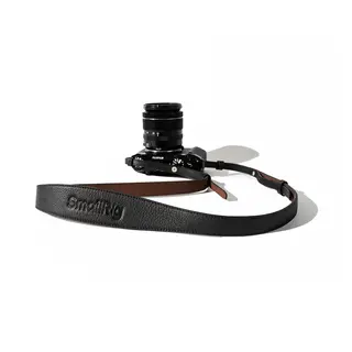 SmallRig 5208 Universal Leather Strap Bl Nakkerem i lær.  Sort/Black