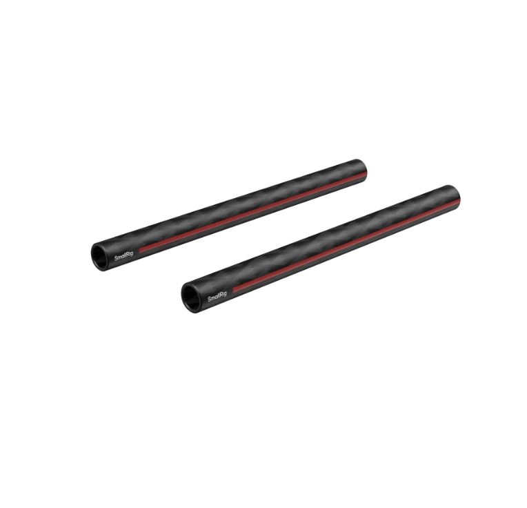 SmallRig 5211 15mm Carbon Fiber Rods 8"/20cm. 2 stk