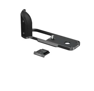 SmallRig 5217 L-Shaped Mount Plate Charc Silicone Handle. X half Charcoal Silver