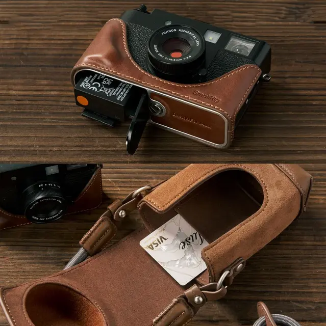 SmallRig 5218 Leather Case Kit Brown For Fujifilm X half. Brun 